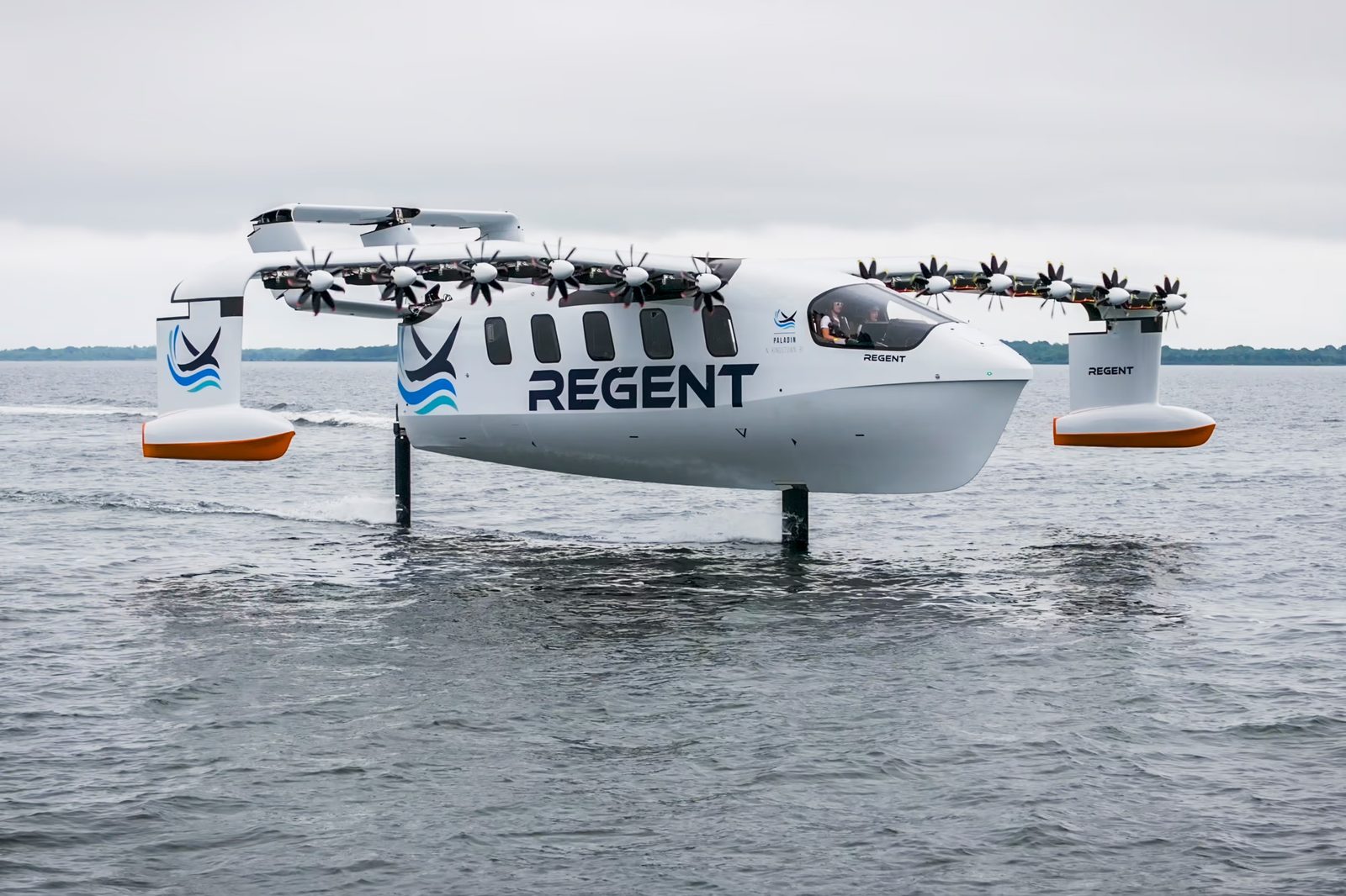REGENT seaglider foiling over water